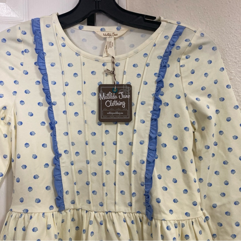 Matilda Jane Moments with you Adventurous Acorn Tunic Top Girls size 10 - Picture 16 of 16